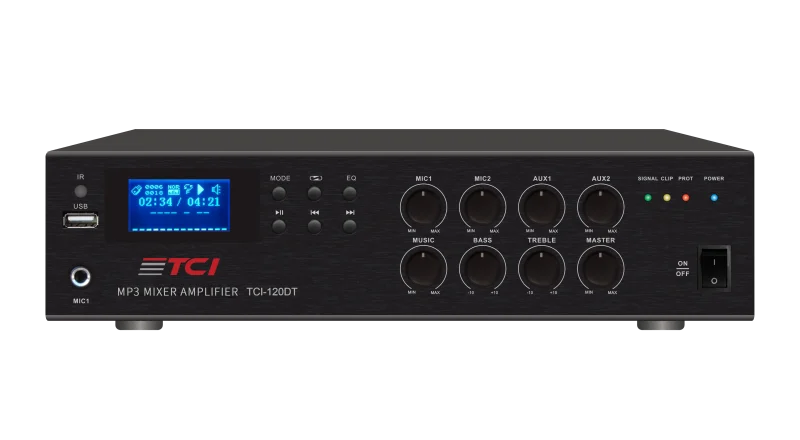 TCI Tabletop Mixer Amplifier  TCI-120DT