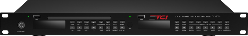 TCI 2CH All-in-One Digital Media Player TCI-202C