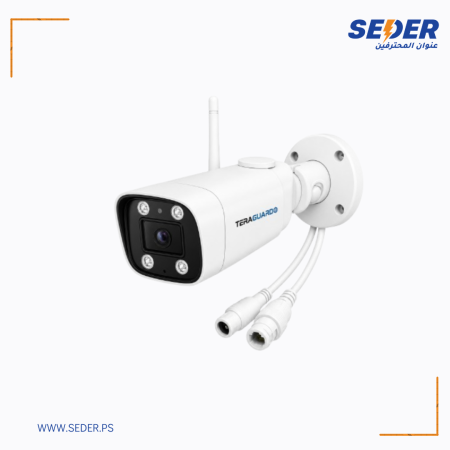 TeraGuard 2MP Outdoor Metal WiFi 2.4G Camera, 4mm Lens, Remote Monitoring, Waterproof and Dustproof