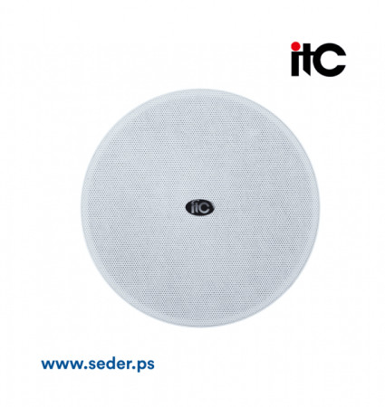 ITC T-206T Ceiling Speaker Frameless With Tweeter