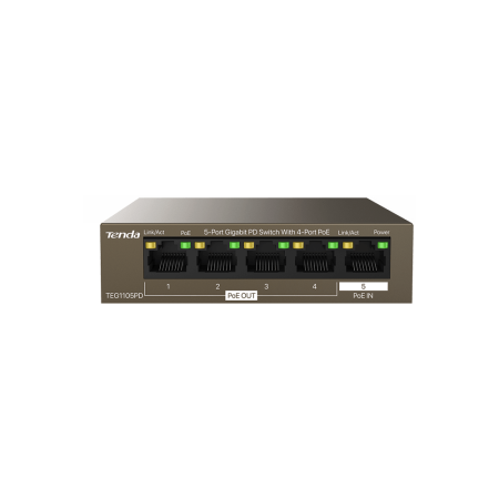 Tenda POE Switch 4Port 63Watt 4GE