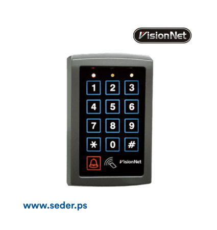 KEYPAD FOR ACCESS CONTROL 65WP OUTDOOR CONDITIONS WITH AFFINITY TAGS