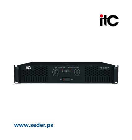 ITC TS-200PI PI Series Professional Amplifier 2&times;200W