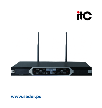 ITC T-521UR UHF Wireless Mic with FM touch Screen