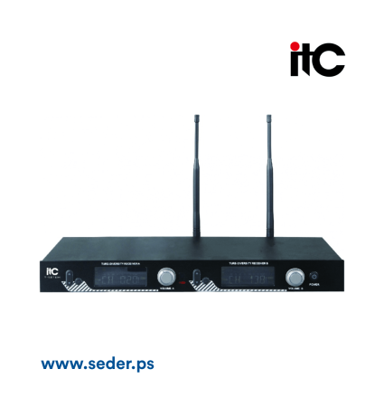 ITC T-521UH UHF Wireless Microphone(2-handheld)