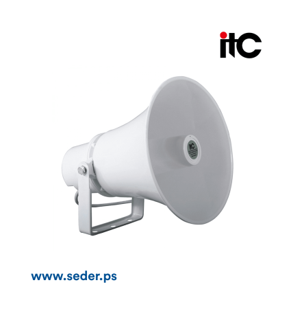 ITC T-720K Weatherproof Aluminum Horn Speaker (25W-50W) سماعة بوق