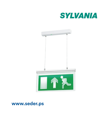 Sylvania ADJ SUSP LED EXIT SIGN ARROW UP