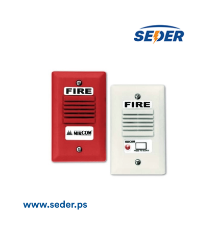 Indoor Siren Mircom Red Color