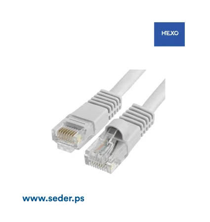 Hexo Patch Cord 50M Cat6 gray وصلة شبكة 50م سكني