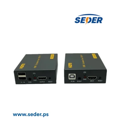 IP Network HDMI USB KVM Extender 120m Over TCP IP 