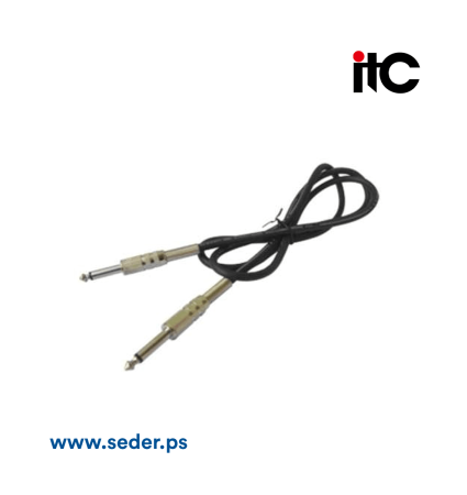 ITC 6.35 Single Plug - 6.35 Single Plug,1.2m