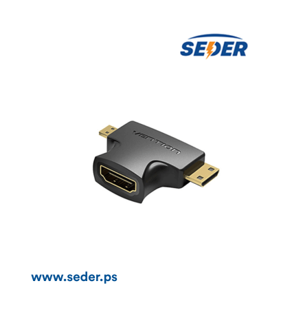 Mini HDMI /Micro HDMI to HDMI Adapter Converter