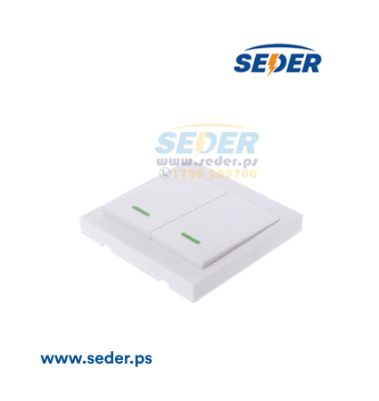 Wall Panel Wireless Remote Transmitter 433MHz RF 2