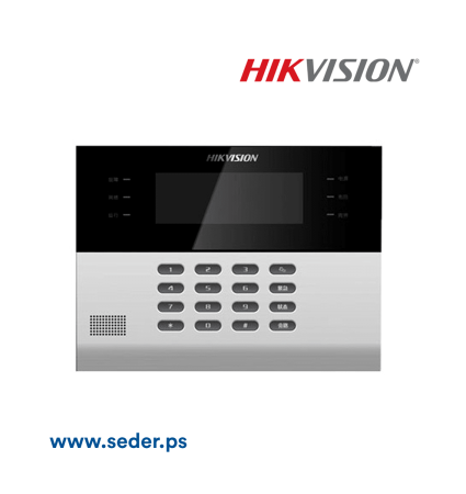 8 zone network security control panel, PTSN, 10/100Mbps Ethernet, LCD screen,