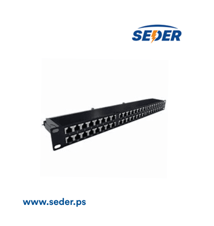 Blank Patch Panel 24 Port Wide