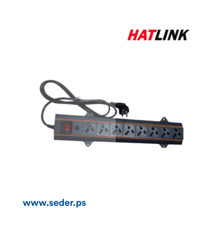 Hatlink PDU Power strip 6 outlets