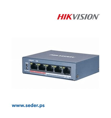 HikVision POE Switch DS-3E0105P-E/M 4 Ports