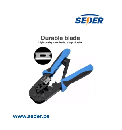 RJ45 RJ11 MODULAR PLUG CRIMPER (Blue) CNCOB  