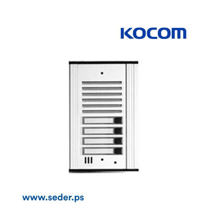 KOCOM 4BUTTONS AUDIO OUTDOOR PANEL