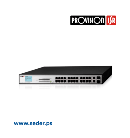 ProVision POE Switch 24 Port+2Combo PoES-24380C+2 Combo