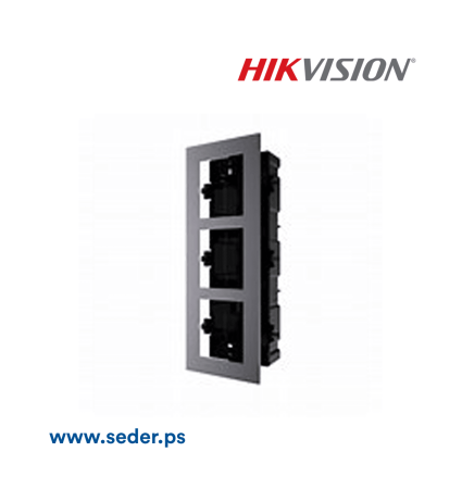 HikVision Three Module Plate Flush DS-KD-ACF3