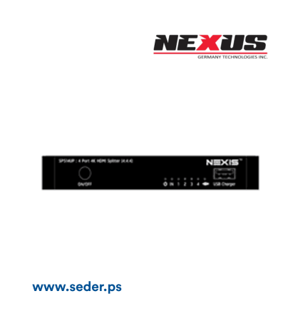 Nexus HDMI Splitter 1080/4K @30HZ 4port