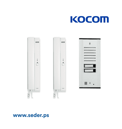 KIT AUDIO OUTDOOR PANE 2 BUTTON+ Handset AUDIO DOORPHONE NO:2