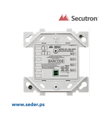 Secutron Short Circuit Isolator Module MIX-4070