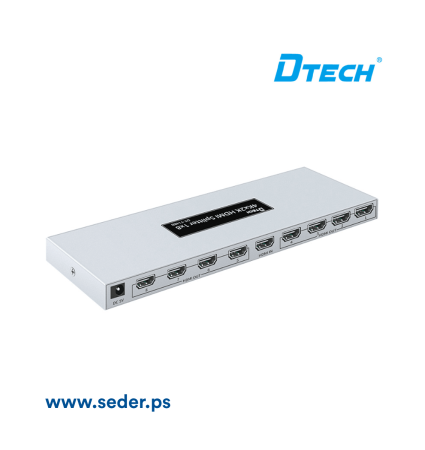 Dtech DT-7148B 4Kx2k 8 Ports HDMI Splitter