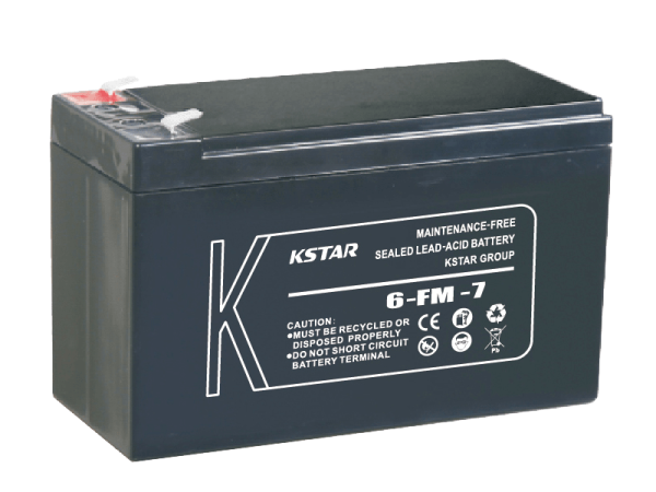 Kstar 6-FM-7 Rechargeable Battery 12V,7Ah