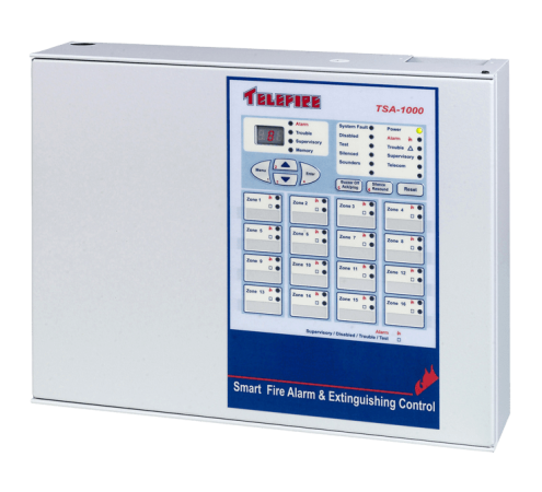 Telefire TSA-1000 Conventional Fire Alarm Control Panel